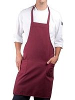 maroon apron