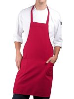 Full Length Red Apron