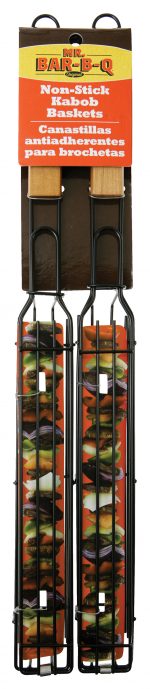 Two Pack Kit - Single NON-STICK Kebab Baskets