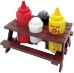 Picnic Table Condiment Set