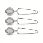 3pcs Snap Ball Tea Strainer